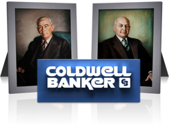 Coldwell Banker founders and logo